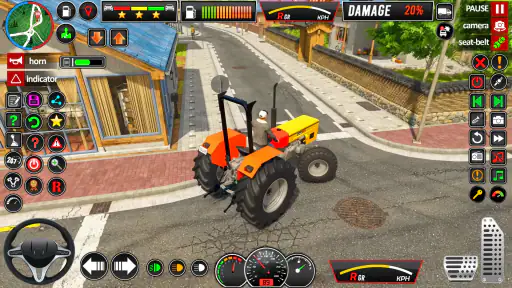 Indian Tractor Game 3d Tractor screenshot