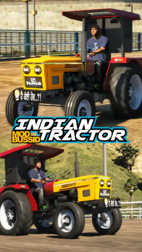 Indian Tractor Mod Bussid screenshot