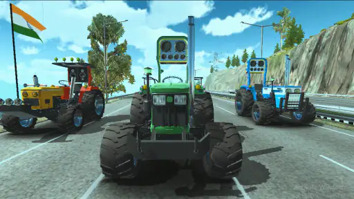 Indian Tractor Simulator Game screenshot