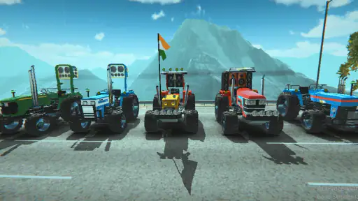 Indian Tractor Simulator Game screenshot