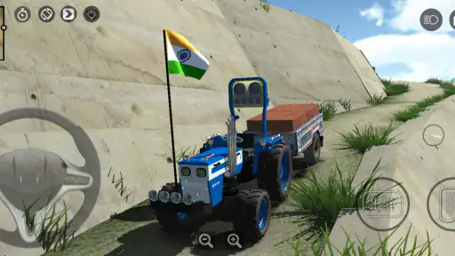 Indian Tractor Simulator Game screenshot