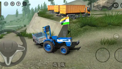 Indian Tractor Simulator Game screenshot