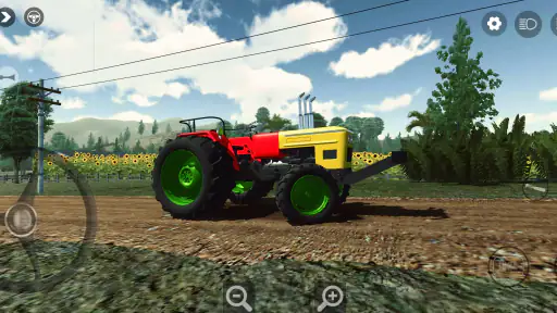 Indian Tractor Simulator Game screenshot
