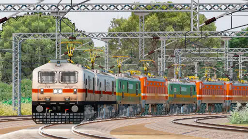 Indian Trains Driving 3D screenshot