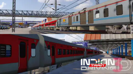 Indian Trains Driving 3D screenshot