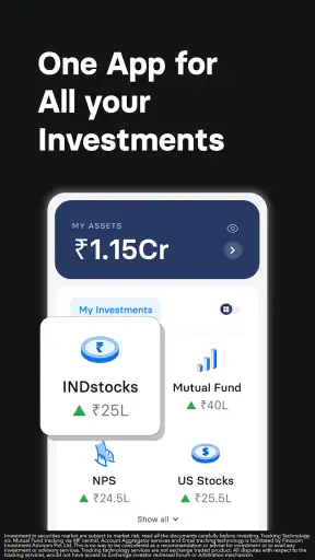 INDmoney - Stocks, Mutual Fund screenshot