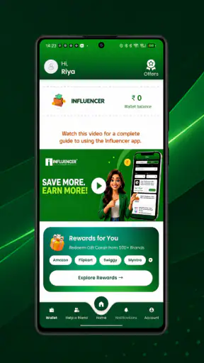 INFLUENCER - Offers & Rewards screenshot
