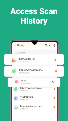 InfScan QR Code&BarCode Reader screenshot