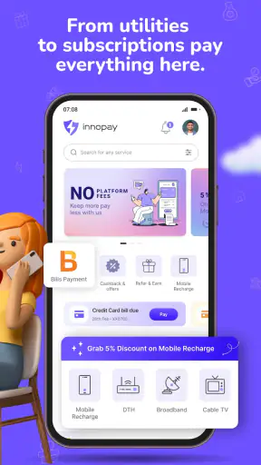 Innopay: Recharge & Bills screenshot