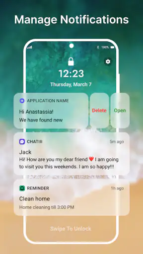iNotify - Lock Screen screenshot