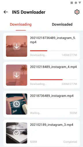 INS के लिए वीडियो डाउनलोडर screenshot