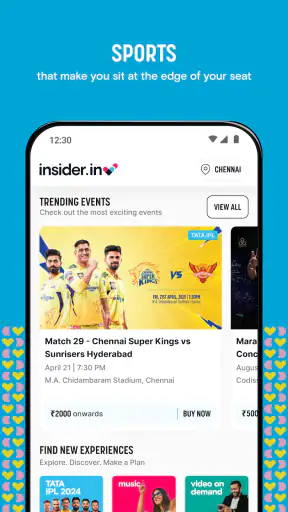 insider.in: Events Near You screenshot