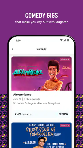 insider.in: Events Near You screenshot