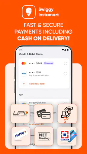 Instamart: 10 Mins Grocery App screenshot