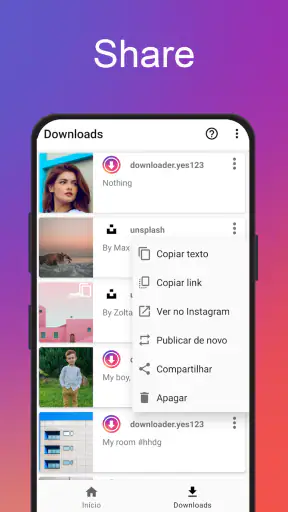 InstSave: Instagram downloader screenshot