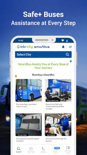 IntrCity: Bus Ticket Booking screenshot