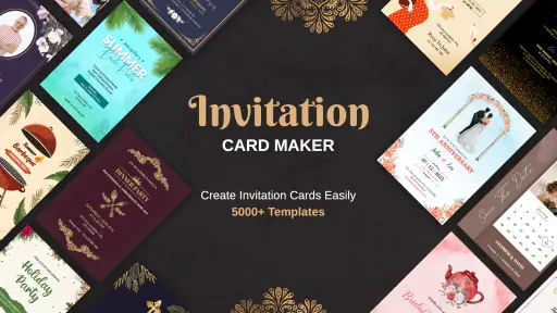 Invitation card Maker, Design screenshot