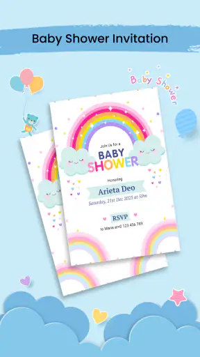 Invitation card Maker, Design screenshot
