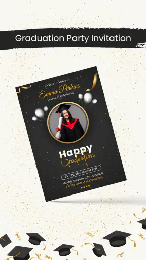Invitation card Maker, Design screenshot