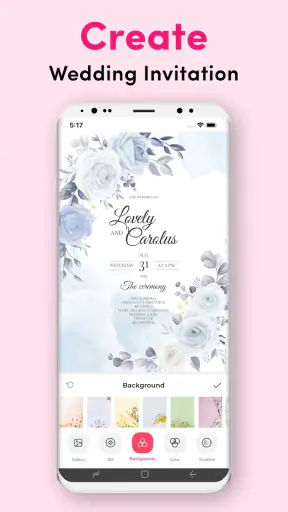 Invitation Maker - Card Design screenshot