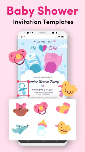 Invitation Maker - Card Design screenshot