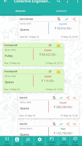 Invoice Maker and Billing App screenshot