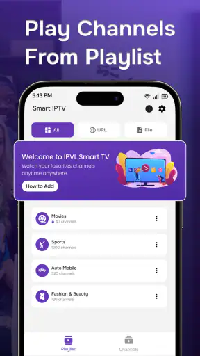 IPTV Pro: Smart & Live Player screenshot