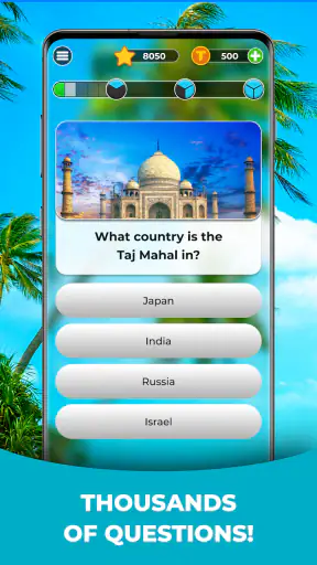 IQ & brain test: Triviascapes screenshot