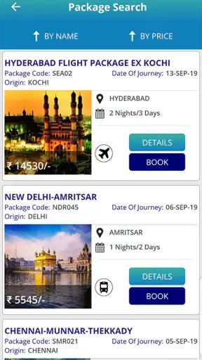IRCTC Tourism screenshot