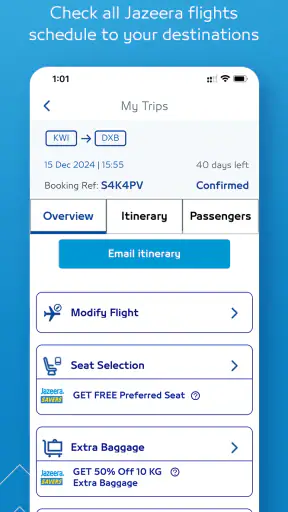 Jazeera Airways screenshot