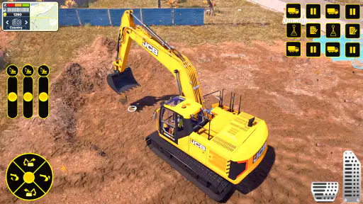 JCB Game: Snow Construction 3D screenshot