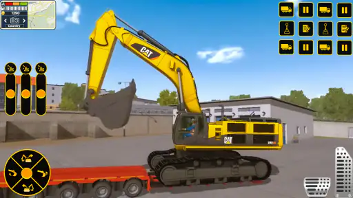 JCB Game: Snow Construction 3D screenshot
