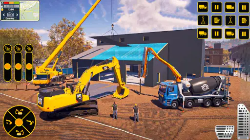 JCB Game: Snow Construction 3D screenshot