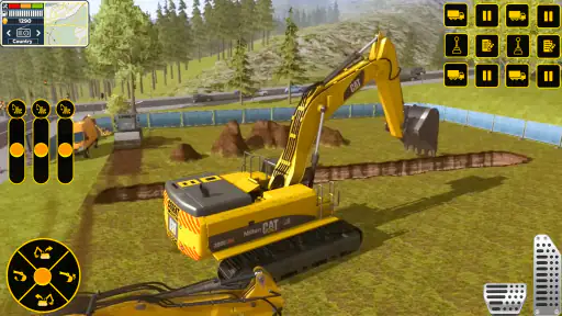 JCB Game: Snow Construction 3D screenshot