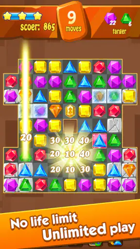 Jewels Classic - Crush Jewels screenshot