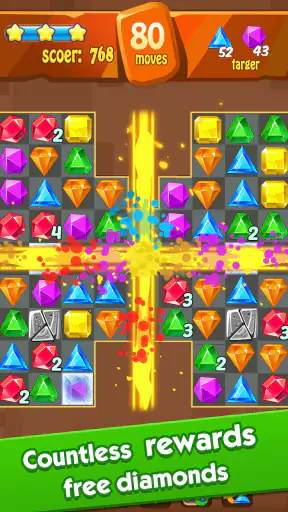 Jewels Classic - Crush Jewels screenshot