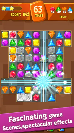 Jewels Classic - Crush Jewels screenshot