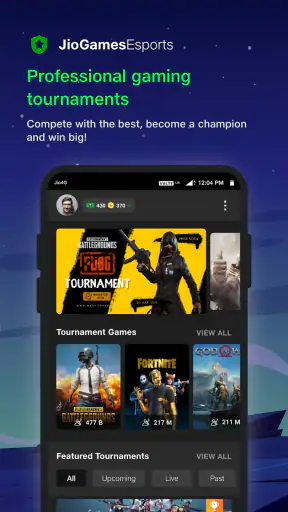 JioGames: Play, Win, Stream screenshot