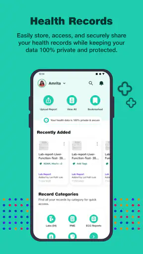JioHealthHub screenshot
