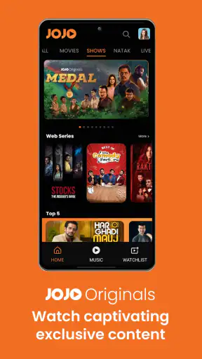 JOJO APP: Movies, Shows, Natak screenshot