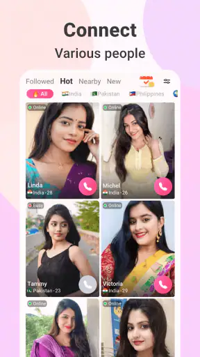 Joyo - online video chat screenshot