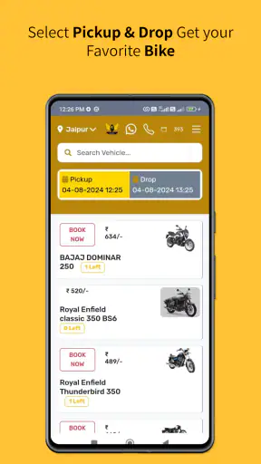 Joyrides Rental screenshot