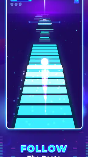 Jump Ball: Tiles and Beats screenshot