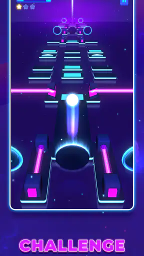 Jump Ball: Tiles and Beats screenshot