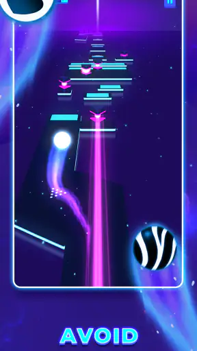 Jump Ball: Tiles and Beats screenshot