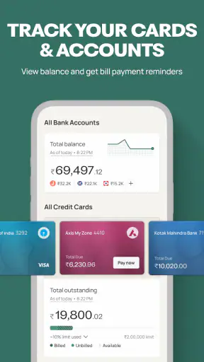 Jupiter: UPI & Credit Cards screenshot