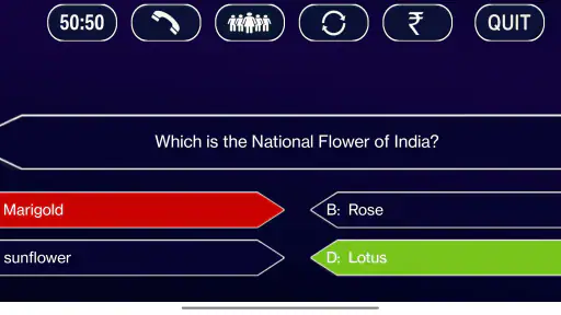 KBC Quiz in English & Hindi screenshot