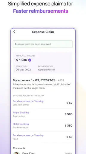Keka HR screenshot