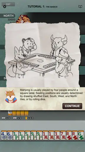 Kemono Mahjong screenshot