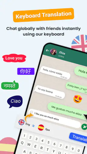 KeyChat- अनुवादक कीबोर्ड screenshot